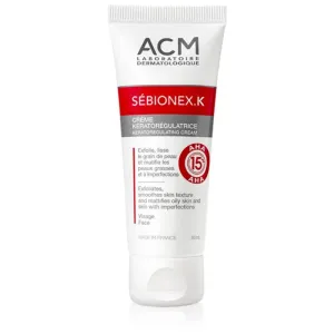 ACM Keratorregulierende Creme für problematische Haut mit AHA-Säuregehalt Sébionex K (Keratoregulating Cream) 40 ml