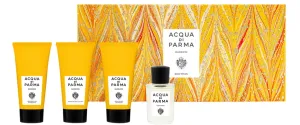 Acqua di Parma Colonia - EDC 20 ml + erfrischendes Gesichtswasser 40 ml + Rasiercreme 40 ml + multifunktionale Gesichtscreme 40 ml