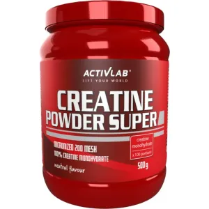 Activlab Creatine Powder Super Präparat zur Förderung von Sportleistungen und Regeneration Geschmack Natural 500 g