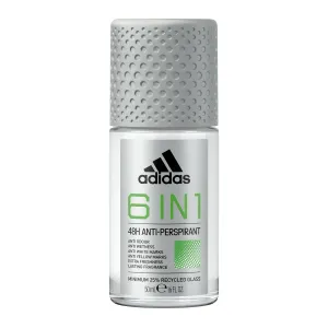 Adidas Cool & Dry 6 in 1 Antitranspirant-Deoroller für Herren 50 ml