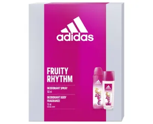 Adidas Fruity Rhythm - Deo mit Zerstäuber 75 ml + Deo-Spray 150 ml