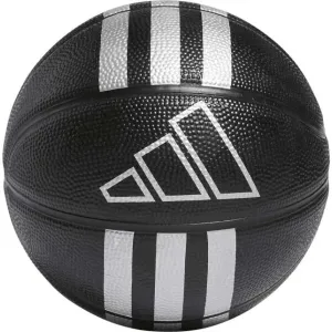 adidas 3S RUBBER MINI Mini Basketball, schwarz, größe 3