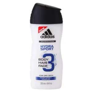 Adidas Hydra Sport Duschgel für Gesicht, Körper und Haare 3 in1 250 ml