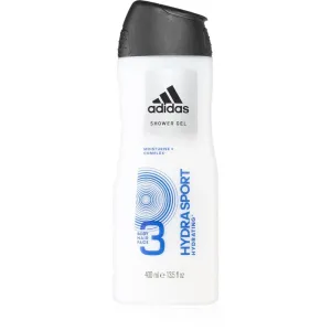 Adidas Hydra Sport Duschgel für Gesicht, Körper und Haare 3 in1 400 ml