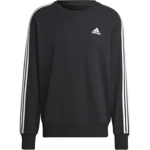 adidas 3S FT SWT Herren Sweatshirt, schwarz, größe M