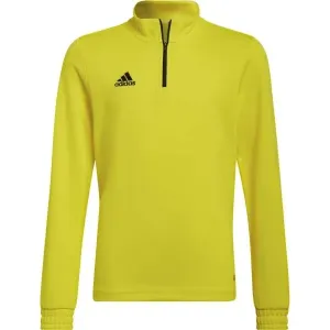 adidas ENT22 TR TOPY Jungen Fußballshirt, gelb, größe 152