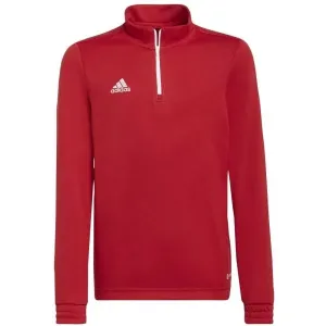 adidas ENT22 TR TOPY Jungen Fußballshirt, rot, größe 116
