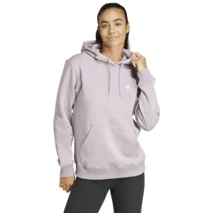 adidas ESSENTIALS MONOGRAM REGULAR FLEECE GRAPHIC HOODIE Damen Sweatshirt, violett, größe L