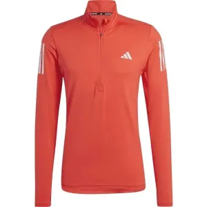 adidas OTR 1/4 ZIP Herren Sportsweatshirt, rot, größe L