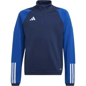 adidas TIRO 23 TOP Fußball-Sweatshirt für Jungs, dunkelblau, größe 164