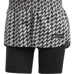 adidas MMK 2IN1 SHORT Damen Laufshorts, schwarz, größe S
