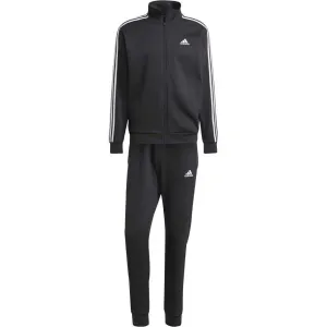 adidas 3S FL TT TS Herren Trainingsanzug, schwarz, größe L