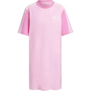 adidas ESSENTIALS 3-STRIPES BOYFRIEND Damenkleid, rosa, größe L