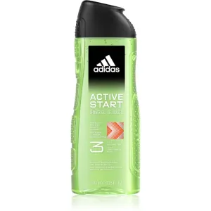 Adidas 3 Active Start Duschgel für Herren 400 ml