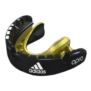 Adidas Mundschutz Opro Gen4 Gold Braces, schwarz-gold