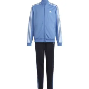 adidas ESS 3S TS Trainingsanzug für Mädchen, hellblau, größe 140