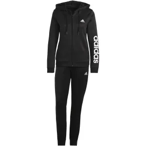 adidas LIN FT TS Damen Trainingsanzug, schwarz, größe L