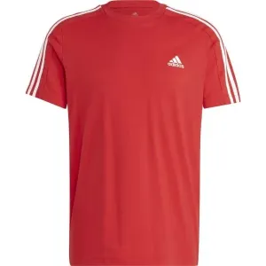 adidas 3S SJ T Herrenshirt, rot, größe M