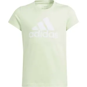 adidas BIG LOGO TEE Mädchen T-Shirt, hellgrün, größe 140