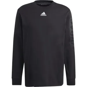 adidas BL PUFF LS T Herrenshirt, schwarz, größe XL