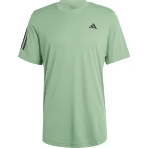 adidas CLUB 3-STRIPES TENNIS TEE Sport-T-Shirt für Herren, grün, größe M