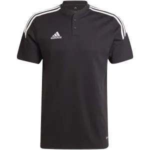 adidas CON22 POLO Herren Poloshirt, schwarz, größe XL