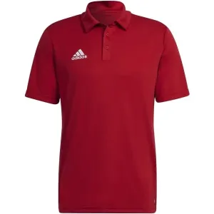 adidas ENT22 POLO Herren Poloshirt, rot, größe L