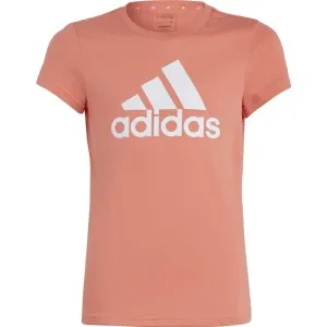 adidas ESS BL T Mädchenshirt, orange, größe 128