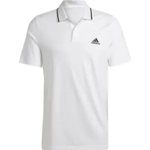 adidas ESSENTIALS PIQUÉ SMALL LOGO Herren T-Shirt, weiß, größe XL