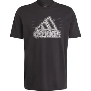 adidas GROWTH BOSS TEE Herren T-Shirt, schwarz, größe XL