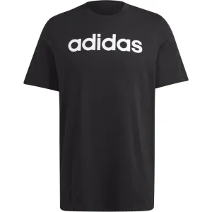 adidas LIN SJ TEE Herrenshirt, schwarz, größe 4XL