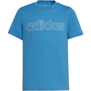 adidas LIN T Jungenshirt, blau, größe 116