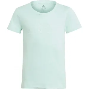 adidas LIN TEE Mädchen Shirt, hellgrün, größe 128