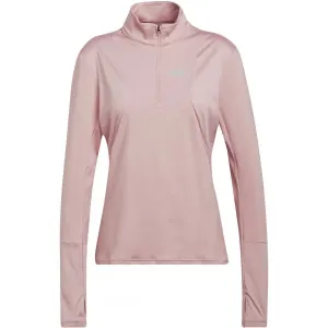 adidas OTR 1/2 ZIP Damen Sportshirt, rosa, größe M #1025390