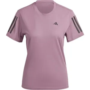 adidas OWN THE RUN TEE Damen Sportshirt, rosa, größe L