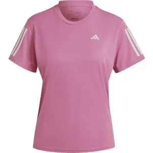 adidas OWN THE RUN TEE Damen Sportshirt, rosa, größe XS