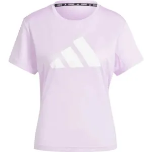 adidas RUN IT TEE Damen Laufshirt, rosa, größe M