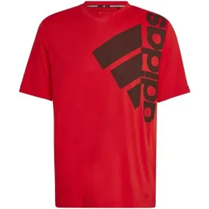 adidas T365 BOS TEE Herren Trainingsshirt, rot, größe XL