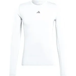 adidas TF LS TEE Herrenshirt, weiß, größe XL