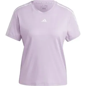 adidas TR-ES 3S T Damenshirt, violett, größe L