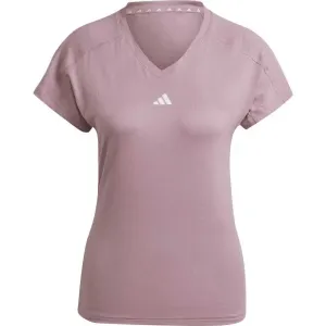 adidas TR-ES MIN T Damen Sportshirt, violett, größe XL