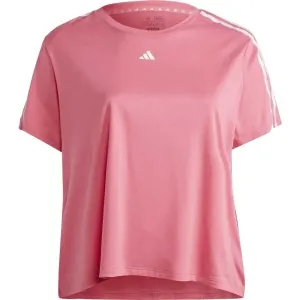 adidas TRAIN ESSENTIALS Damenshirt, rosa, größe 1x