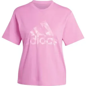 adidas W AOP TEE Damen T-Shirt, rosa, größe XS