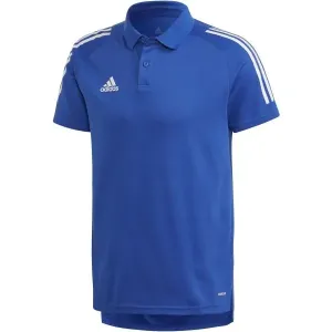 adidas CON20 POLO Herren Poloshirt, blau, größe M