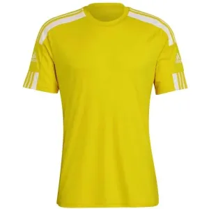 adidas SQUAD 21 JSY SS Herren Fußballtrikot, gelb, größe L