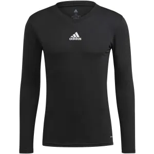 adidas TEAM BASE TEE Herren Fußballshirt, schwarz, größe L