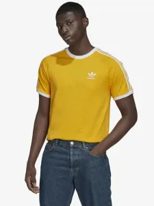 adidas Originals 3-Stripes T-Shirt Gelb