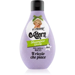 Adorn Glossy Shampoo Shampoo für lockige und wellige Haare für glänzendes lockiges Haar Shampoo Glossy 250 ml