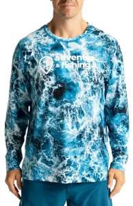 ADVENTER & FISHING UV T-SHIRT STORMY SEA Herren Funktionsshirt, blau, größe M