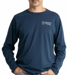 ADVENTER & FISHING COTTON SHIRT ORIGINAL ADVENTER Herrenshirt, dunkelblau, größe M